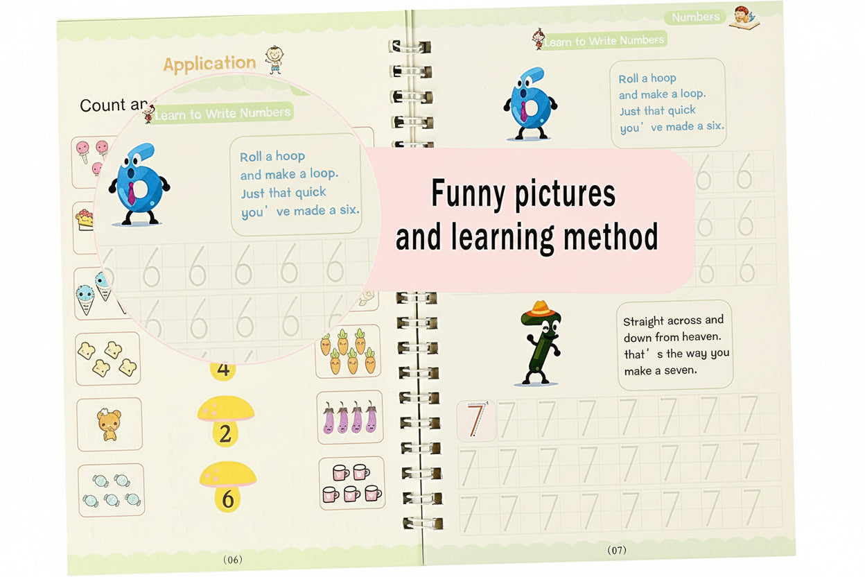 Practice With Fun Magic Book For Kids