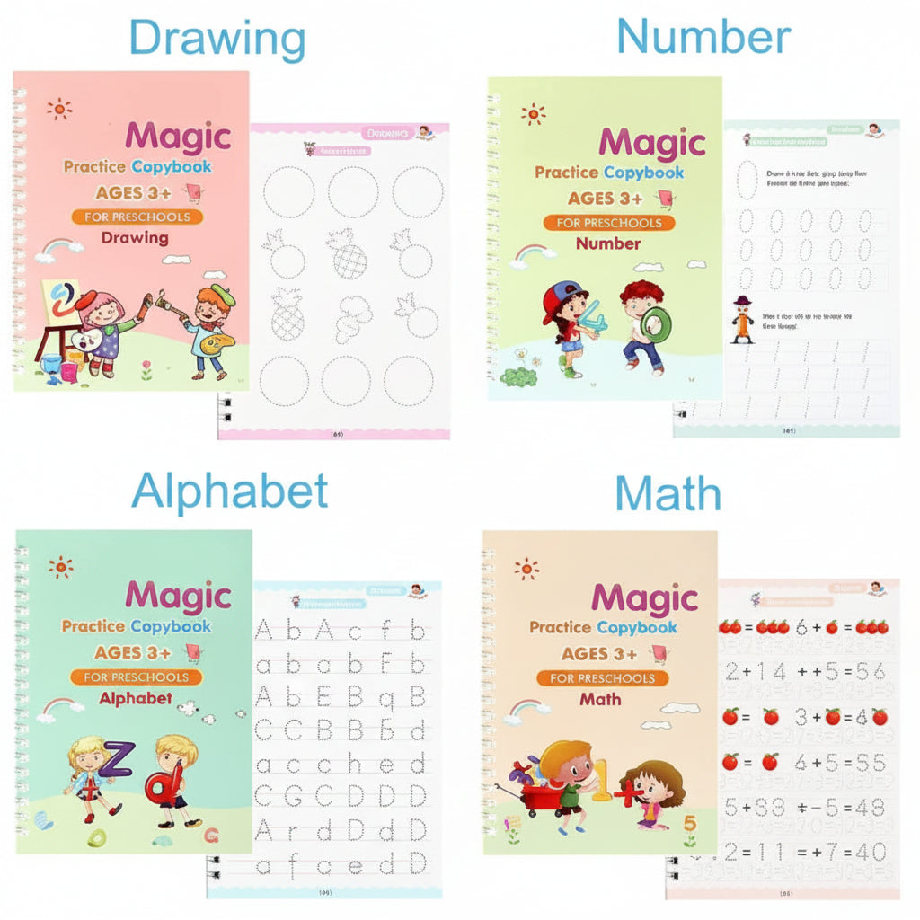 Practice With Fun Magic Book For Kids